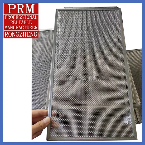 Filter Screen Bordure Edge Stainless Steel Filter Plate Water Purifier